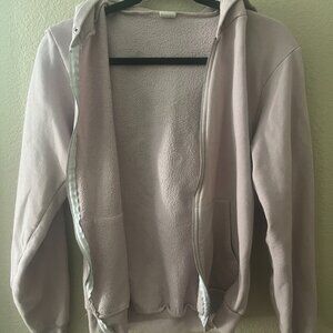 Alpha Gamma Delta (OSU) Light/Muted Pink Zip-Up Hoodie